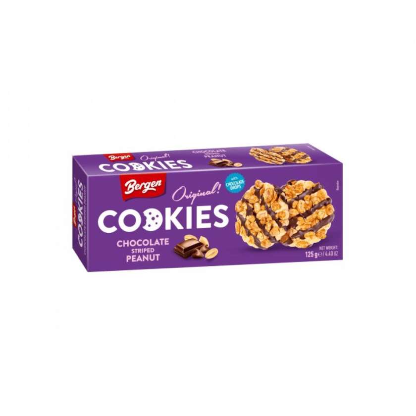 Bergencookies Peanut Chocolate 125g