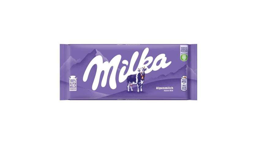 Milka Alpine Milk Chocolate 100g