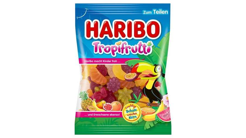 Haribo Tropifrutti Jelly with Fruit Flavors 200g