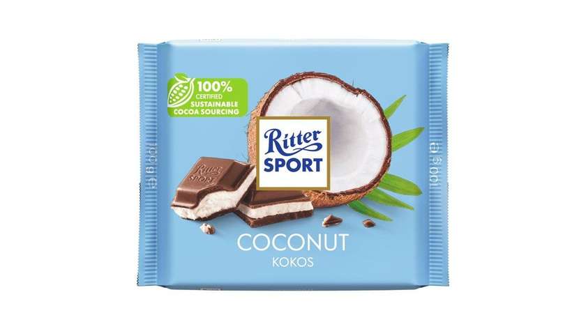 Ritter Sport Coconut Chocolate 100g