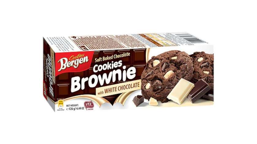 Bergen Cookies Brownie Chocolate 126g
