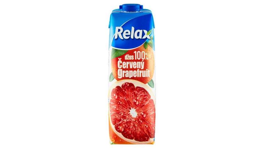Relax Juice 100% Red Grapefruit 1l