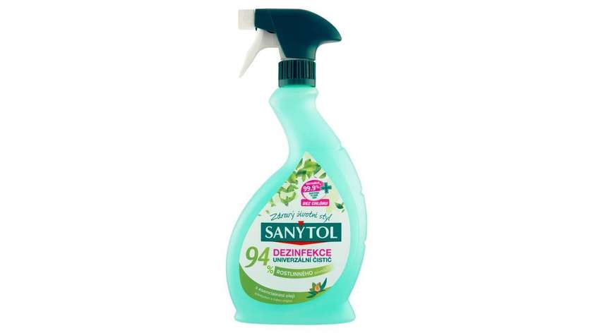 Sanytol Disinfection Universal Cleaner with Essential Oils Eucalyptus and Mint Origins 500ml