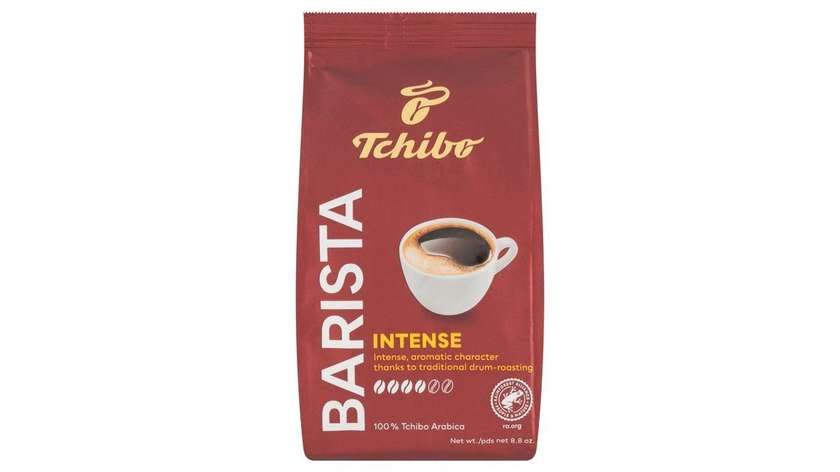 Tchibo Barista Intense Roasted Ground Coffee 250g