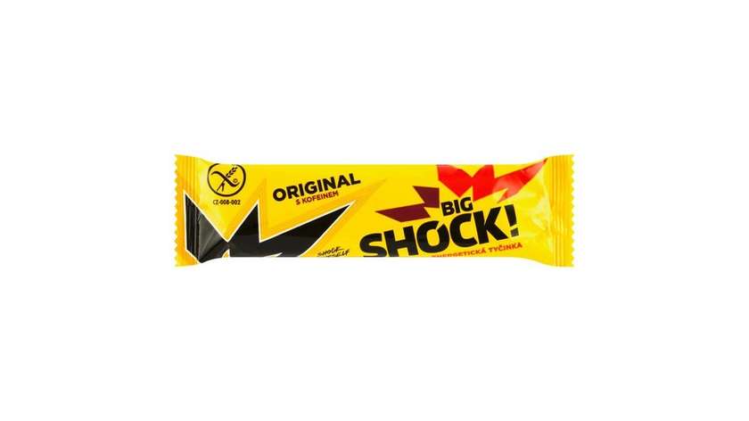 Big Shock! Original with Caffeine Energy Bar 65g
