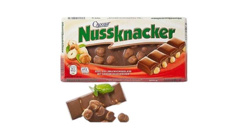 Nussknacker Milk Chocolate 100g