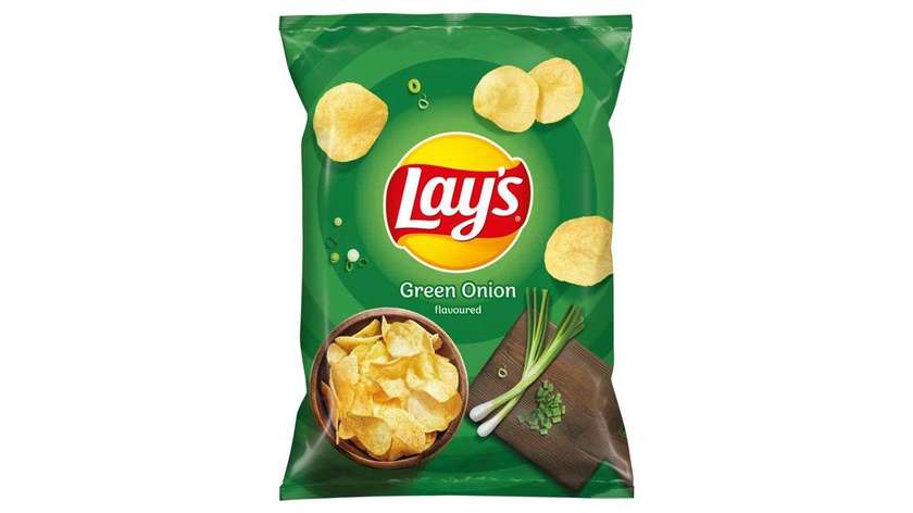 Lay's Fried Potato Chips with Spring Onion Flavor 60g
