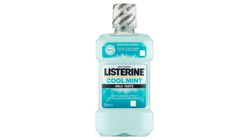 Listerine Cool Mint Mild Taste Mouthwash 250ml