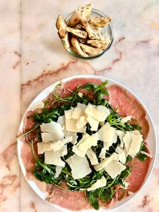 Carpaccio + Focaccia