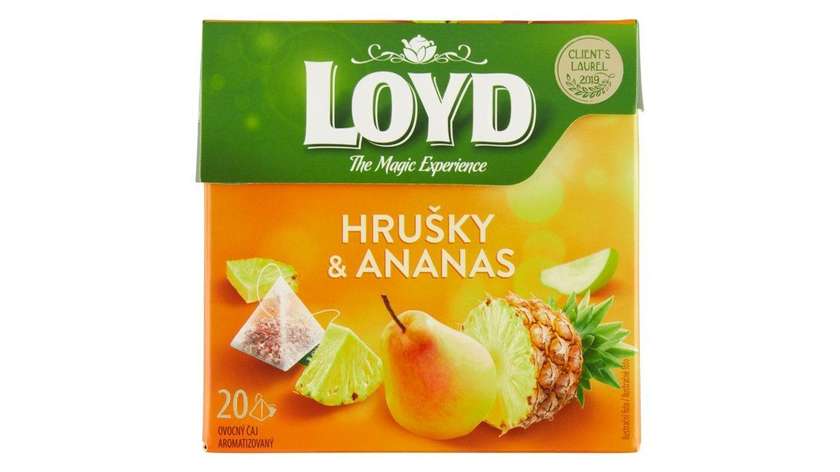 Loyd Fruit Tea Flavored with Pears & Pineapple 20x 2g (40g)