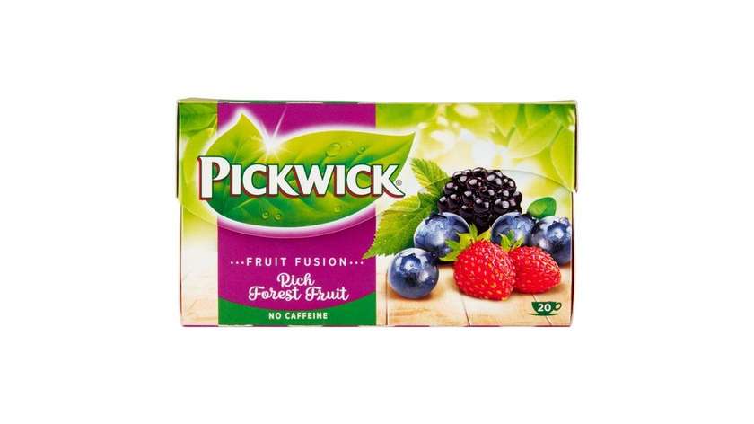 Pickwick Fruit Fusion Fruit and Herbal Tea Flavored with Forest Fruit Pieces 20x 1,75g ​​(35g)