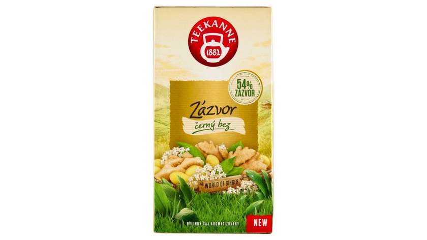 Teekanne World of Ginger Herbal Ginger Tea Flavored 20x 1,75g ​​(35g)