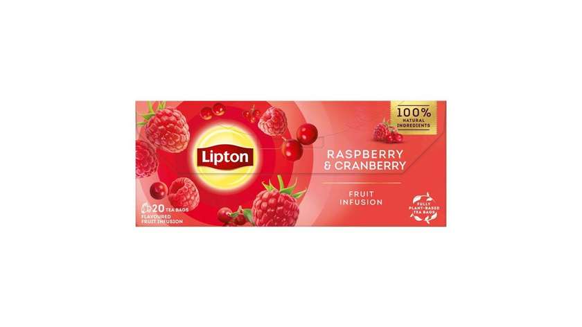 Lipton Raspberry & Cranberry Flavored Fruit Pickle 20 Bags 32g