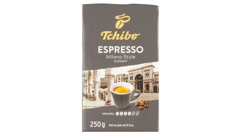 Tchibo Espresso Milano Style Roasted Ground Coffee 250g