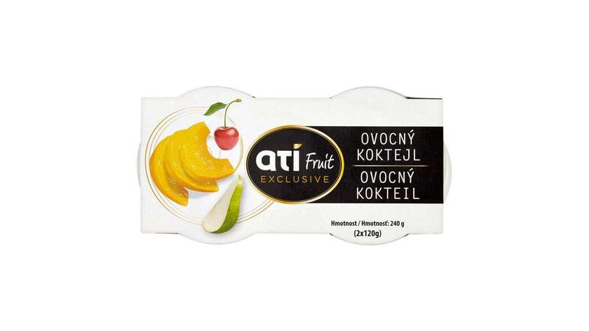 Ati Fruit Exclusive Fruit Cocktail 2x 120g