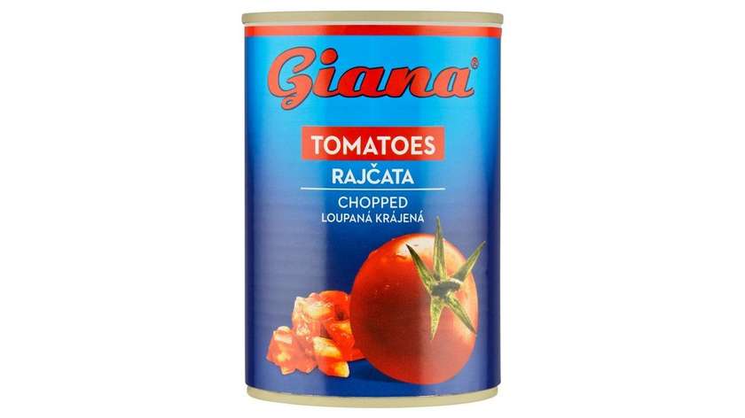 Giana Tomatoes Peeled and Sliced ​​400g