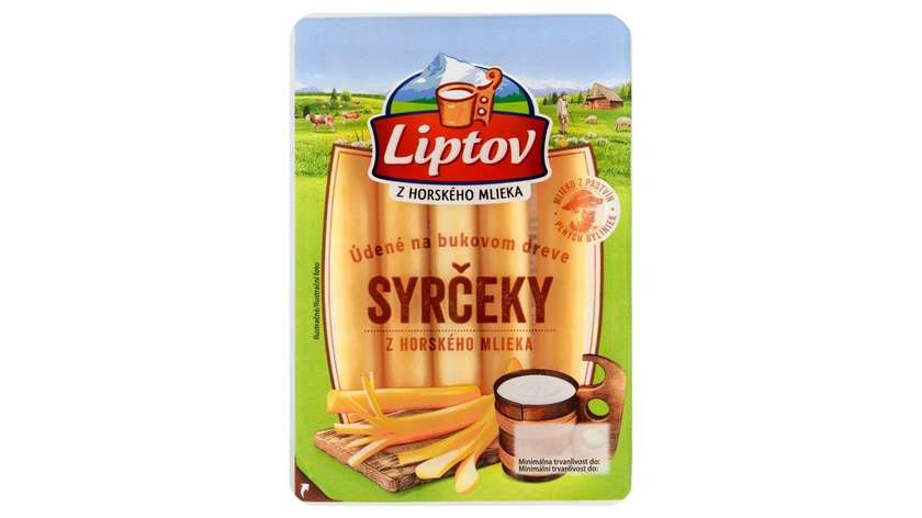 Liptov Natural Steamed Smoked Cheese 100g