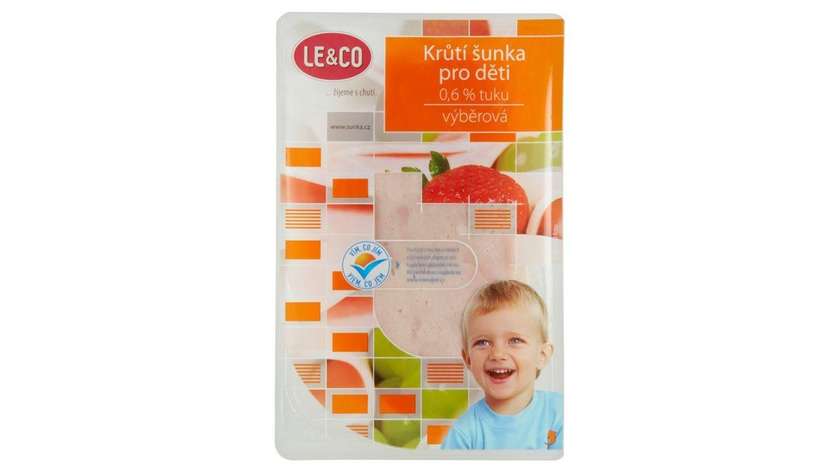 Le & Co Turkey Ham for Children Sliced ​​100g