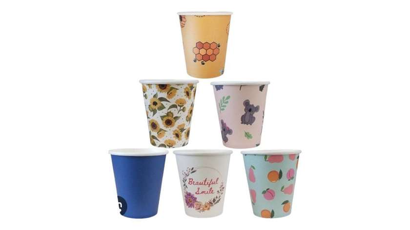 Paper Cup 200ml 10 Pcs