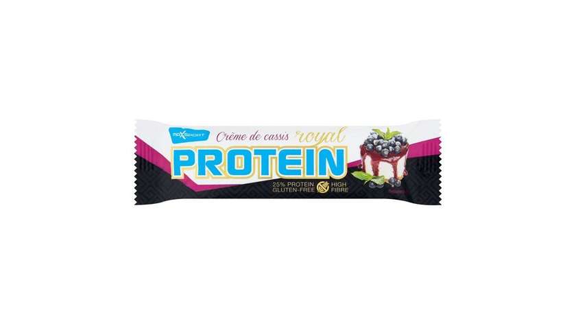 Maxsport Protein Royal Protein Bar in White Coating with Blackcurrant Flavor 60g