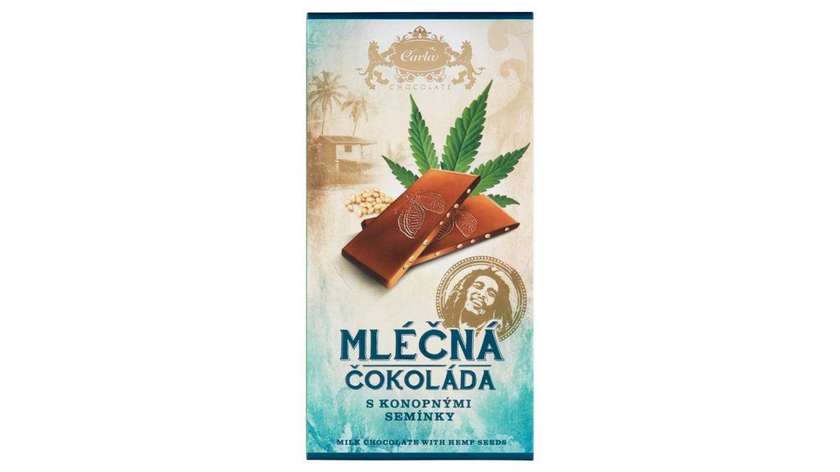 Carla Milk Chocolate with Hemp Seeds 80g