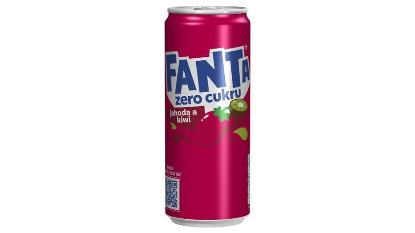 Fanta Zero Sugar Strawberry and Kiwi 330ml