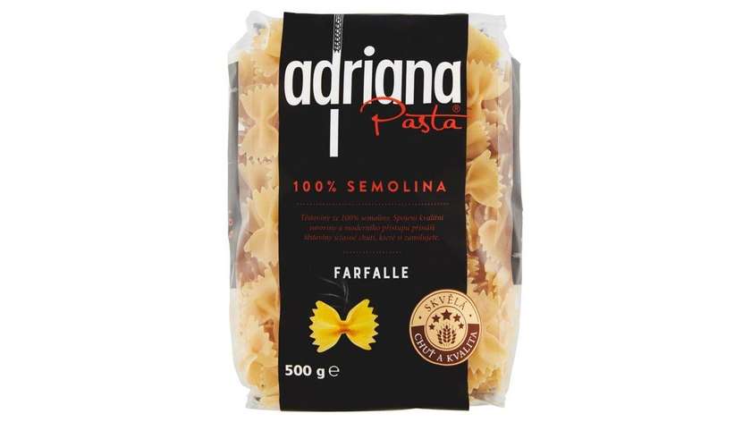 Adriana Pasta Farfalle Dried Semolina Pasta 500g
