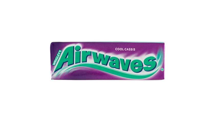 Wrigley's Airwaves Cool Cassis 10 Pcs 14g
