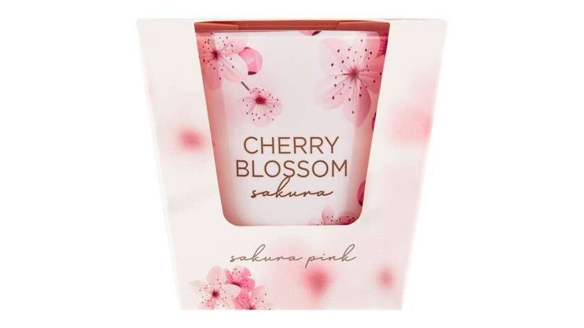 Cherry Blossom Sakura Pink Scented Candle 115g