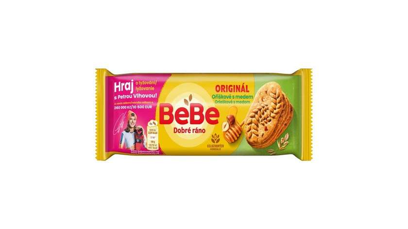 Opavia Bebe Good Morning Hazelnut Cookies with Honey 50g