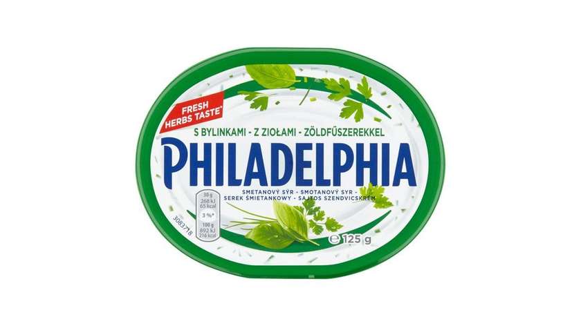 Philadelphia Cream Cheese with Herbs 125g