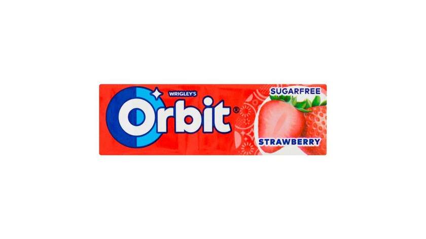 Wrigley's Orbit Strawberry 10 Pcs 14g