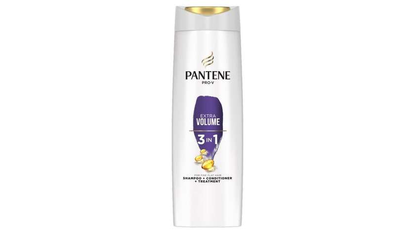 Pantene Pro-v Volume & Body Shampoo 3 in 1, for Frizzy Hair, 360ml