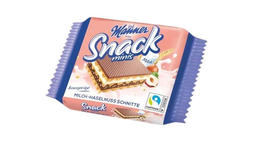 Manner Snack Milk-hazelnut 25g
