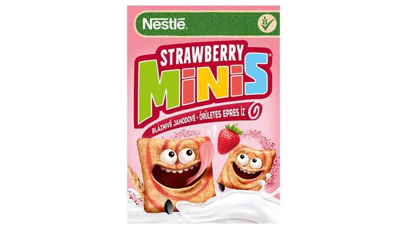 Nestlé Strawberry Minis Cereal 375g