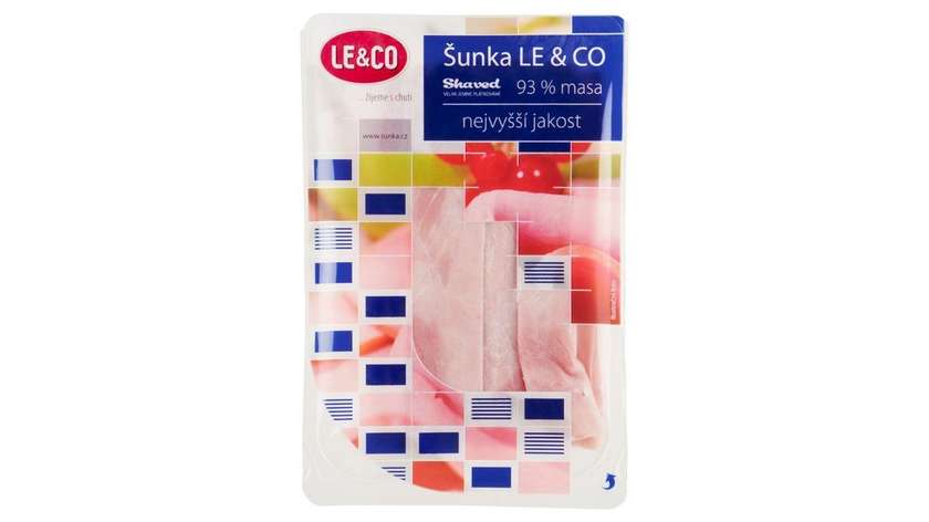 Le & Co Shaved Ham of the Highest Quality 100g