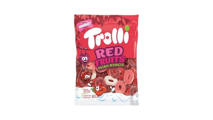 Trolli Red Fruits Mini Rings 200g
