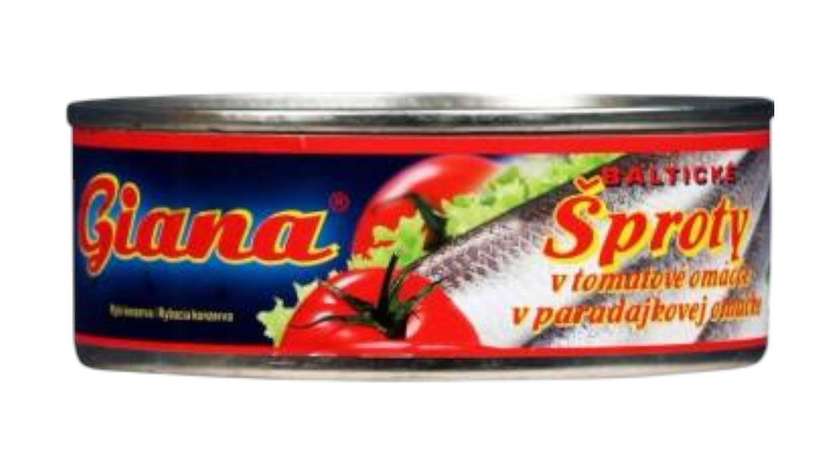 Balt Sprats. 240g in Giana Tomato Sauce