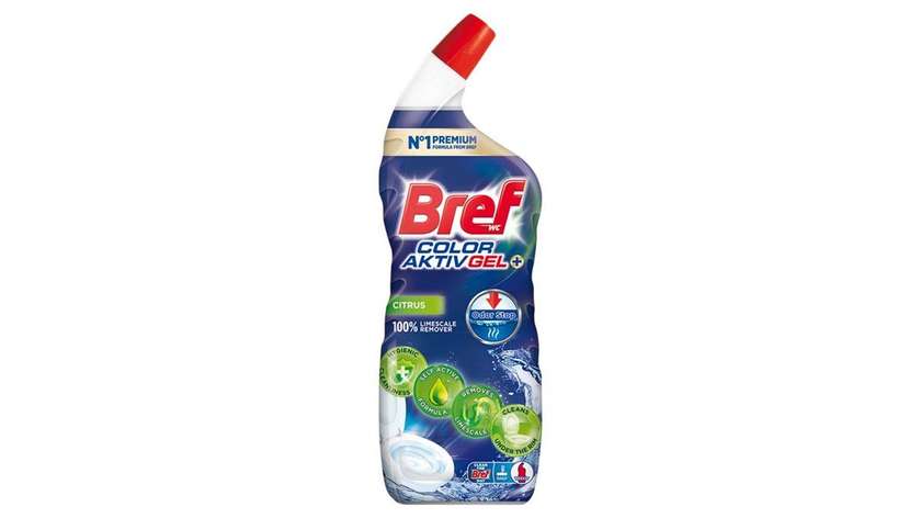 Bref Color Aktiv Gel Citrusliquid Toilet Cleaner 700ml