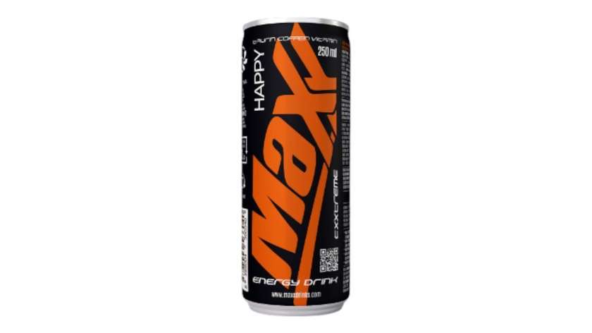 Max Energy. Drink Happy 0,25l