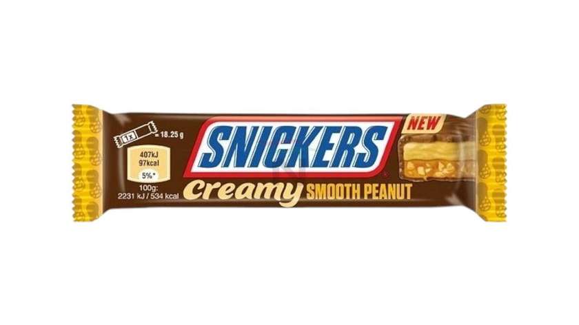 Snickers Creamy Smooth Peanut 36.5g
