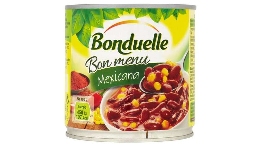 Bonduelle Bon Menu Mexicana Red Beans with Corn in Chili Sauce 430g