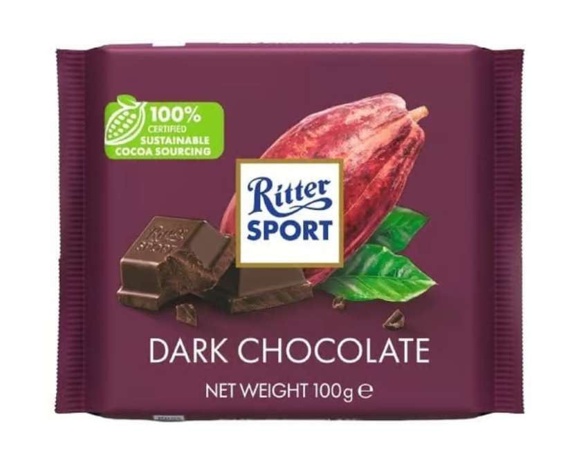 Ritter Sport Dark Chocolate 100g
