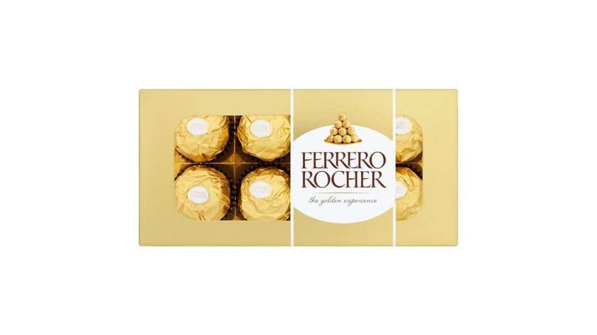 Ferrero Rocher Wafers with Milk Chocolate Coating and Crushed Hazelnuts 100g