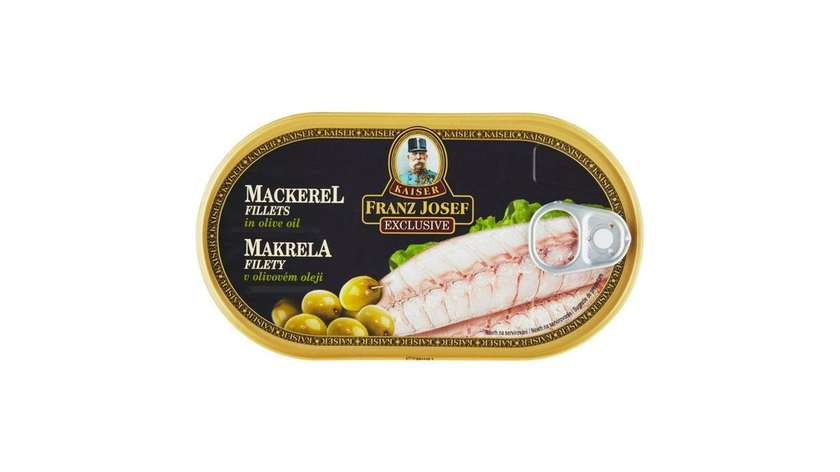 Franz Josef Kaiser Exclusive Mackerel Fillets in Olive Oil 170g