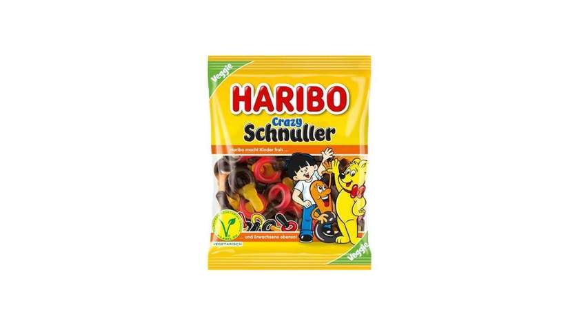Haribo Crazy Schnuller Veggie 175g