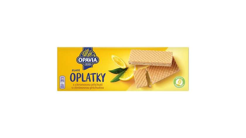 Opavia Zlaté Oplatkylemon Flavor 146g