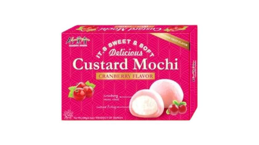 Custard Mochi Cranberry 180g