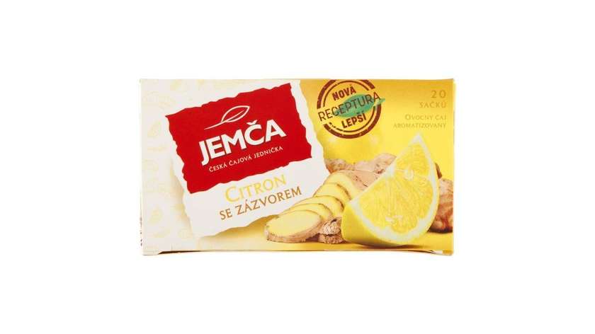 Jemčalemon and Ginger Flavored Fruit Tea 20x 2g (40g)