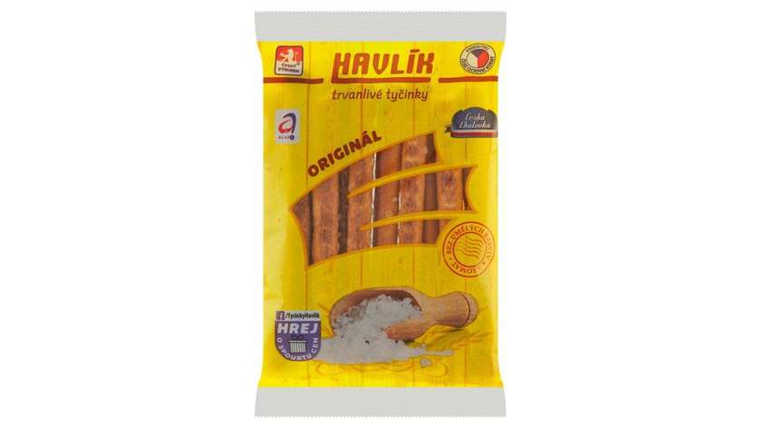 Havlík Original Durable Bars with Cheese and Salt 90g